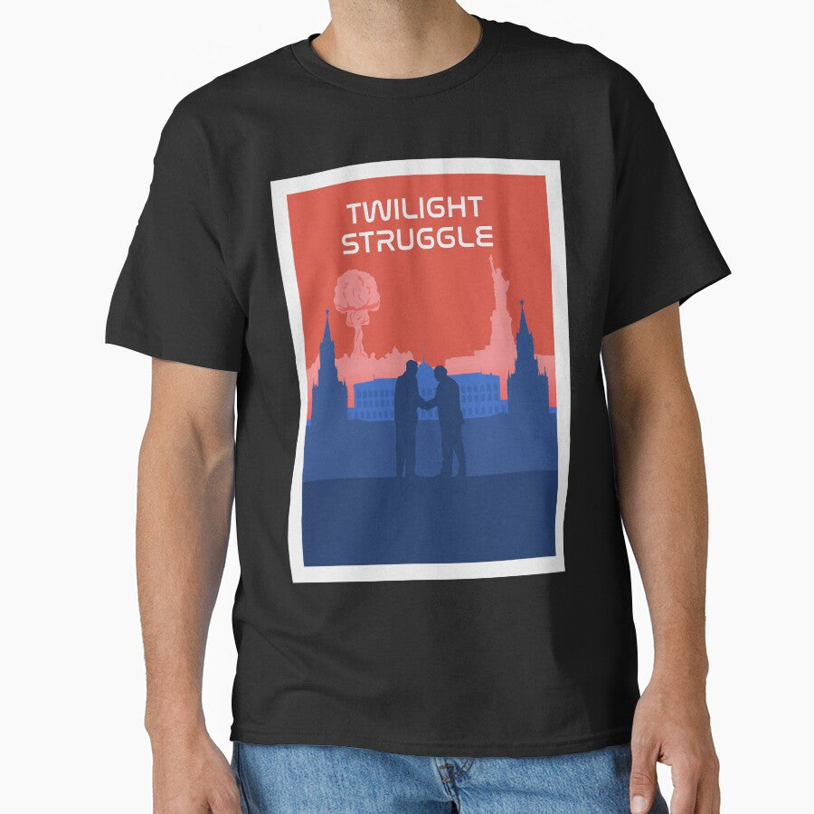 Twilight Struggle - Board Games - Minimalist Travel Poster Style - Board Game Art by MeepleDesign