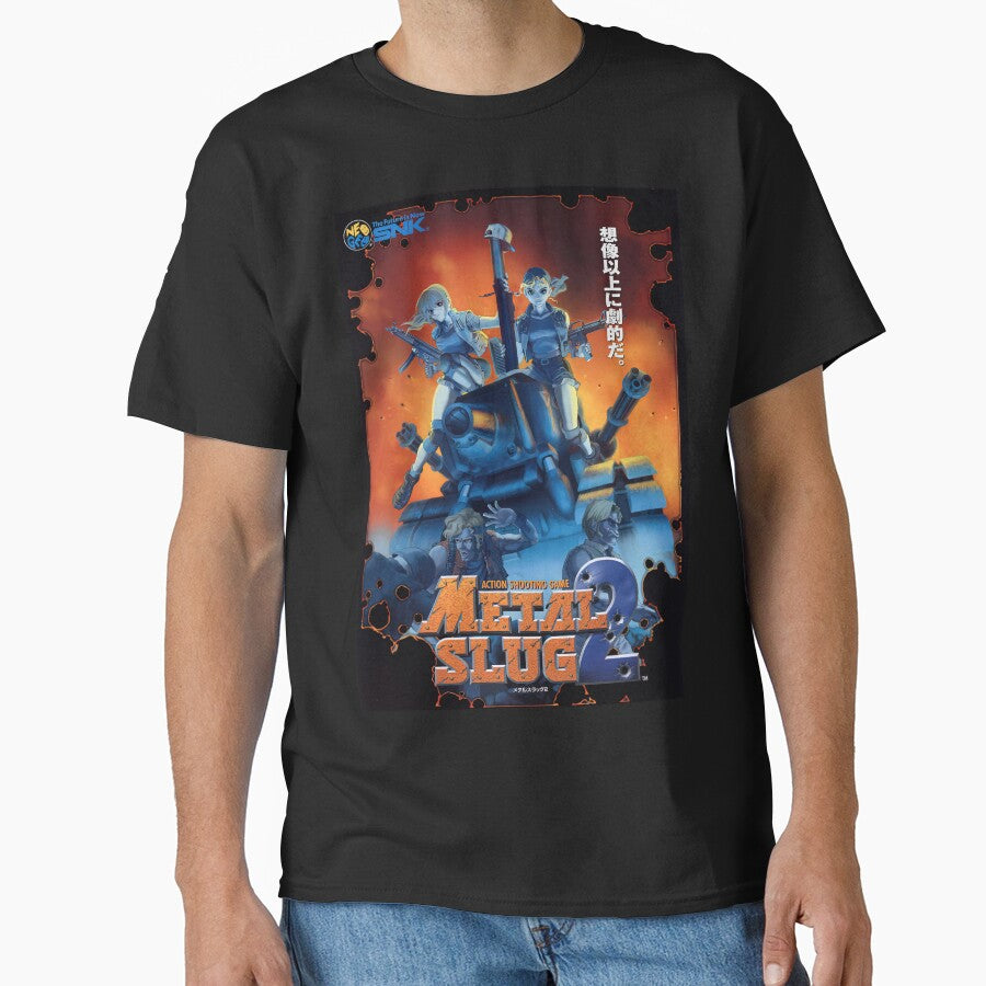 Metal Slug 2 Retro Arcade Poster by Retr0Tshirts