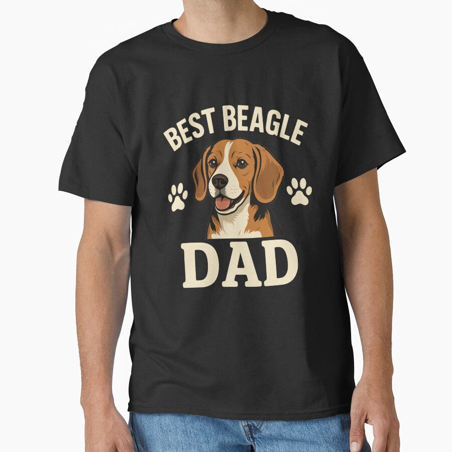 Best Beagle Dad Dog Lover Illustration by GiaoCalonas
