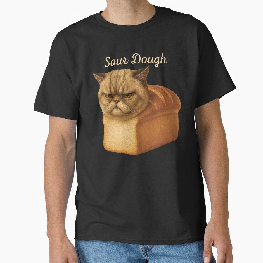 Funny Pure Bread Persian Cat Freshly Baked Sour Dough by d247