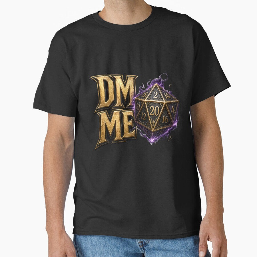 DM Me | funny D&D graphic for Dungeon Masters by tori-isCreating