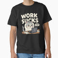 Cat Work Sucks Too Poor To Quit by AdyKurniawan