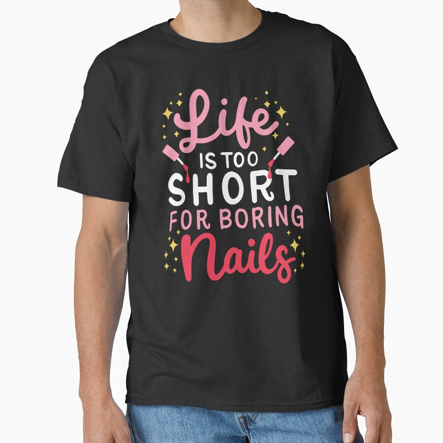 Life Is Too Short For Boring Nails Nail Polish Design by Betsytiptoe