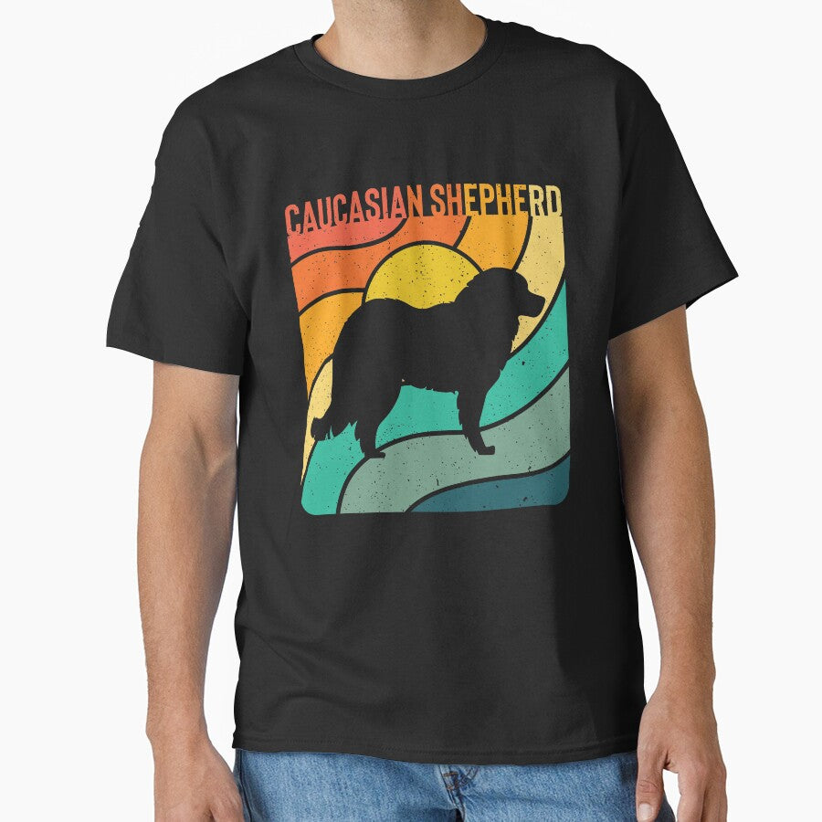 Caucasian Shepherd Dog Vintage Gift Pet Lover by rafaeltto