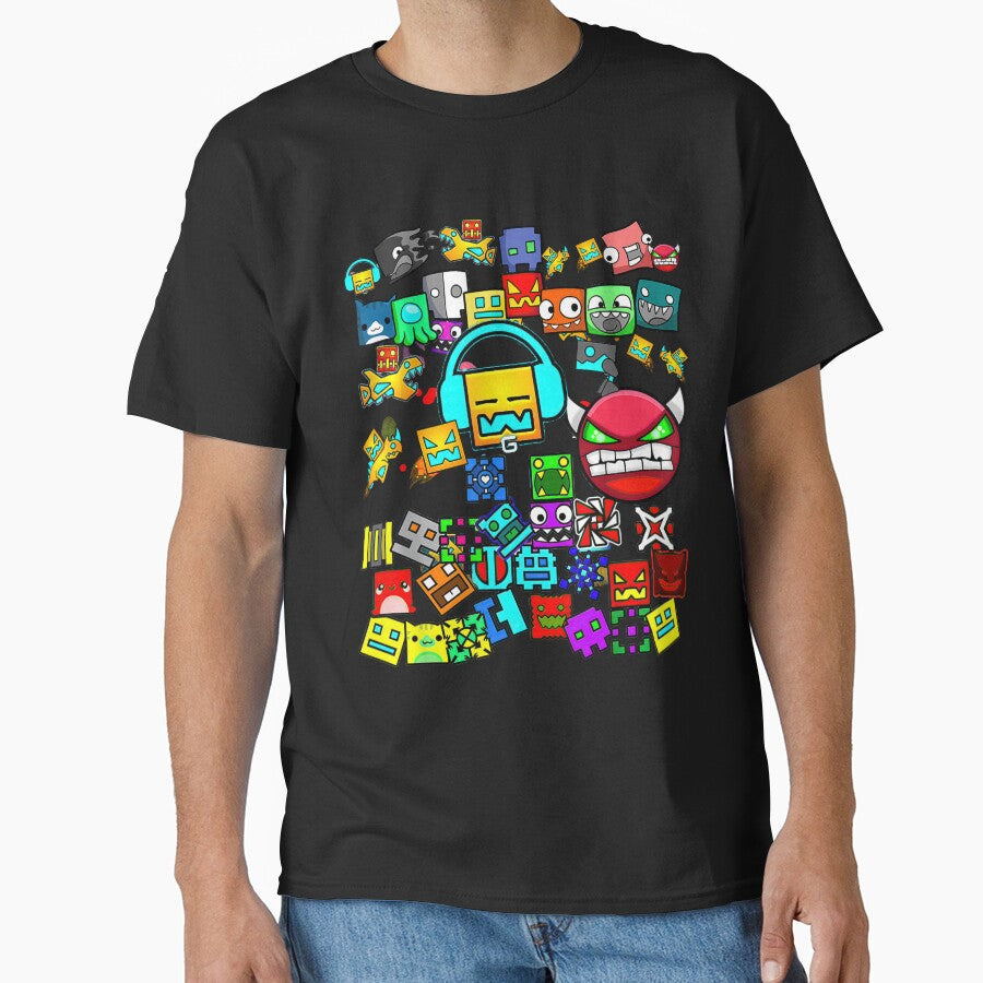Video Game Geometry Video Gamer Lover Dash Gang Dash Crew by najaks