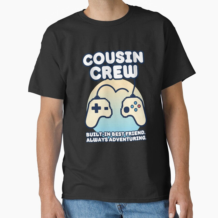 Cousin Crew Gamer Controllers Retro Sunset by ScriptedMoments