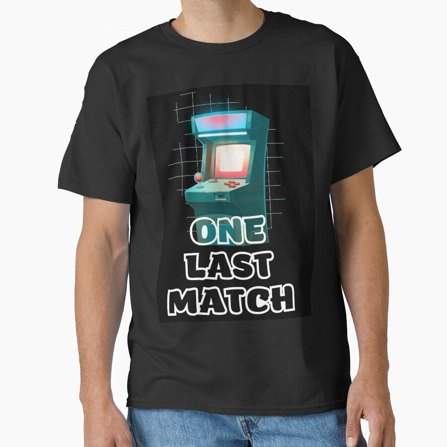 One Last Match – Retro Arcade Gaming Typography by PixelRageStudio