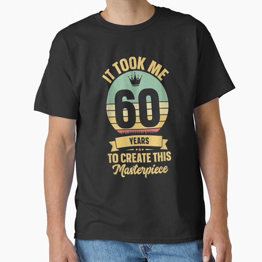 Funny 60 Years Old Joke 60th Birthday Gag Gift Idea by SanderBech