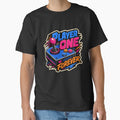 Player One Forever Retro Arcade Gaming Design by Sketchlegacy