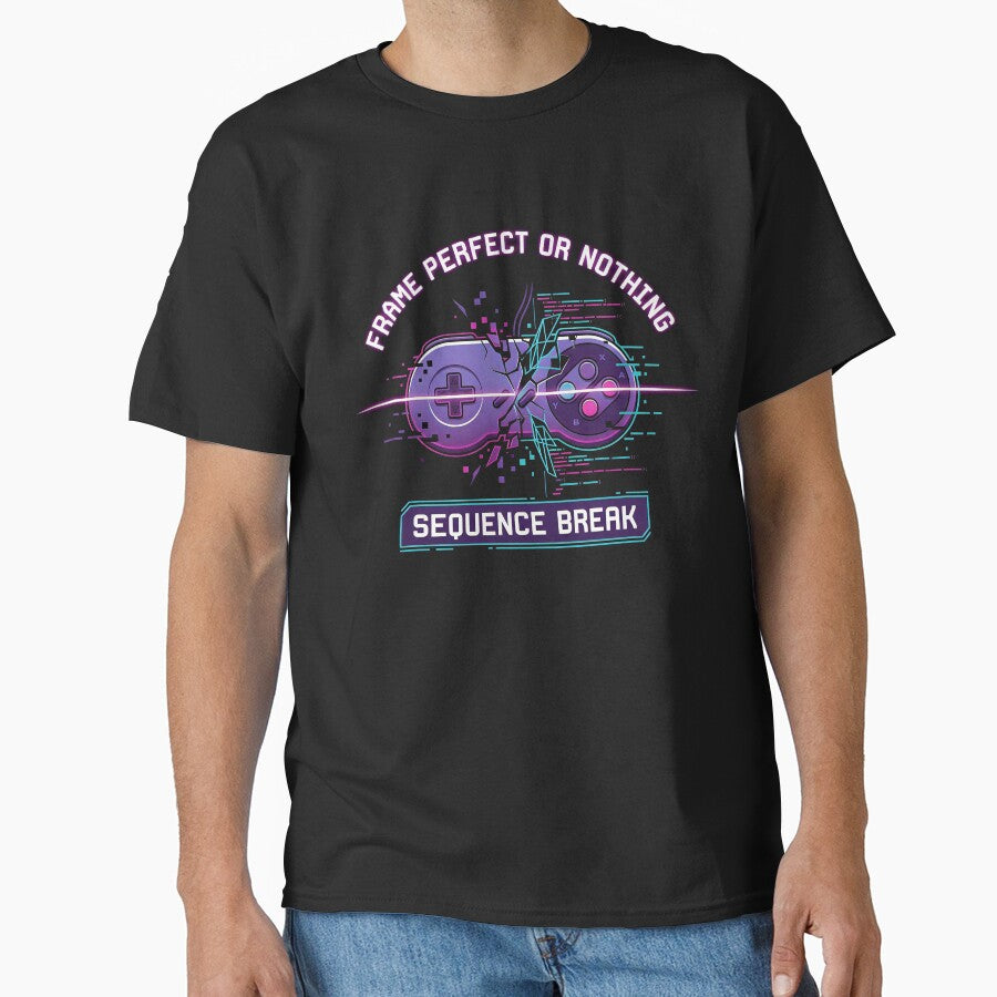 Frame Perfect Or Nothing - Sequence Break Retro Gaming by Zazz Lee