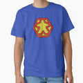 Retro Meeple Superhero Logo by TackyTime