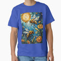 Sunny Buzz: A Radiant Harmony of Bees and Blooms by Digital-Fusion