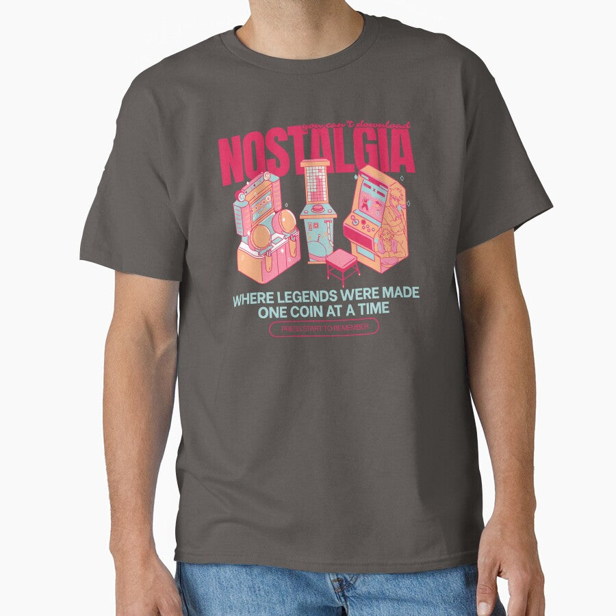 You Can't Download Nostalgia – Retro Arcade Gaming Machines by KomixsDesign