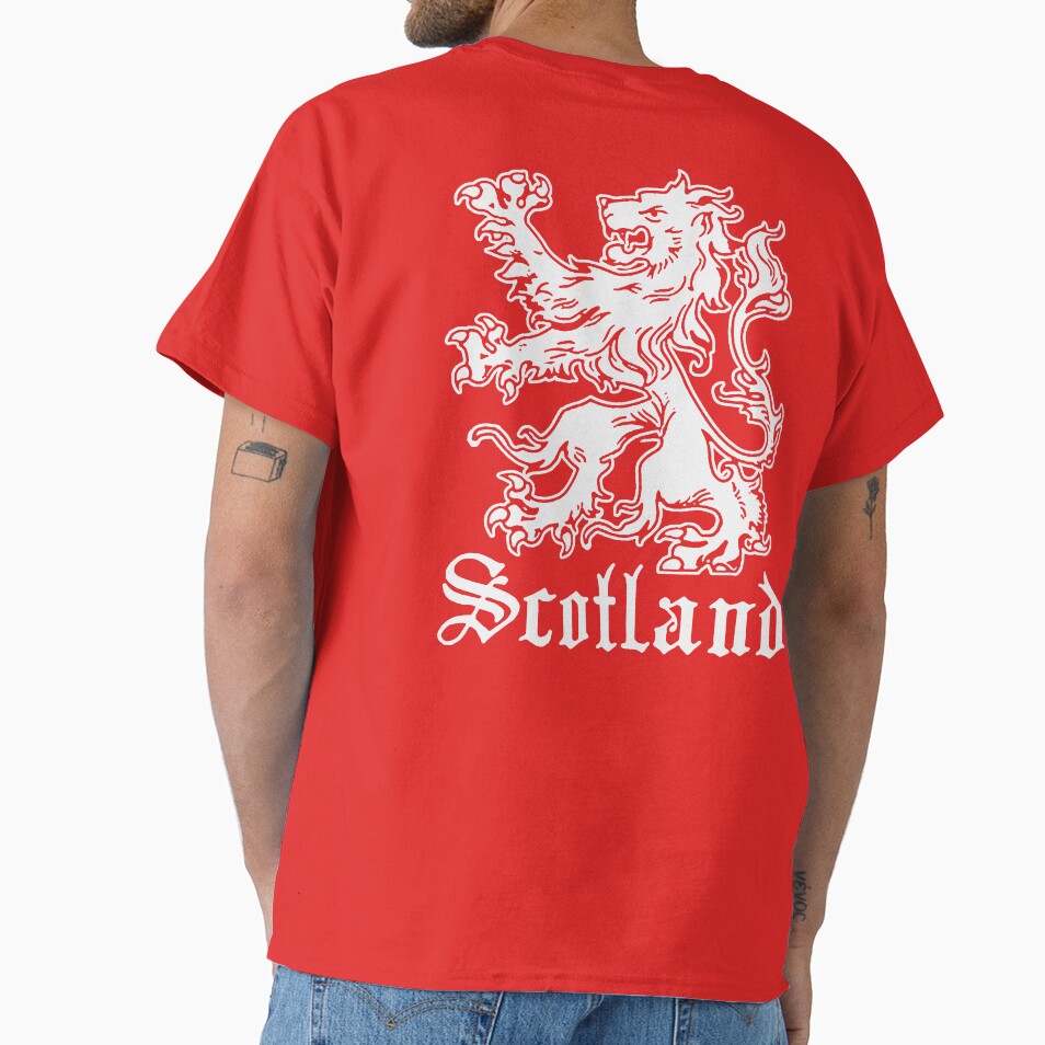 Scotland Vintage Scottish Lion Scotland Crest Flag Graphic Bar Pub Design Gift by Gilano