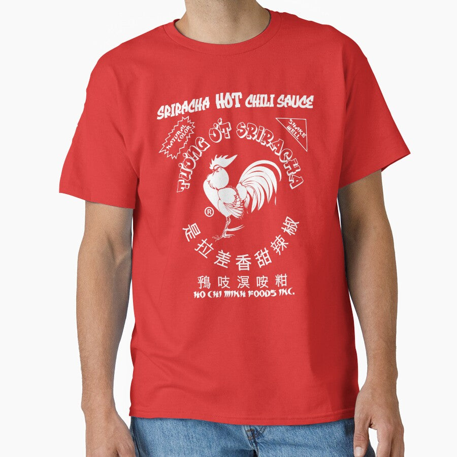 Sriracha Spicy Rooster Hot Chili Sauce by ThreadsNouveau