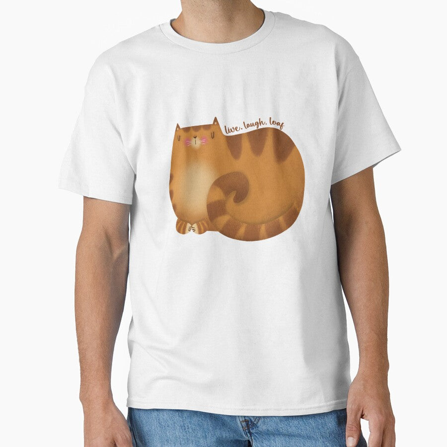 Live, laugh, loaf - Big Orange Cat by poket.piktures