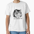 Grumpy Cat, I'm Ignoring You Funny Illustration by ShopCatLife