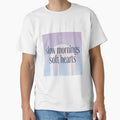 Slow Mornings Soft Hearts – Calm Cozy Spiritual Typography Design by CosmicQuietStudio