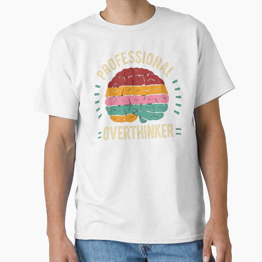 Professional Overthinker, Overthinker Brain by Krieghorn