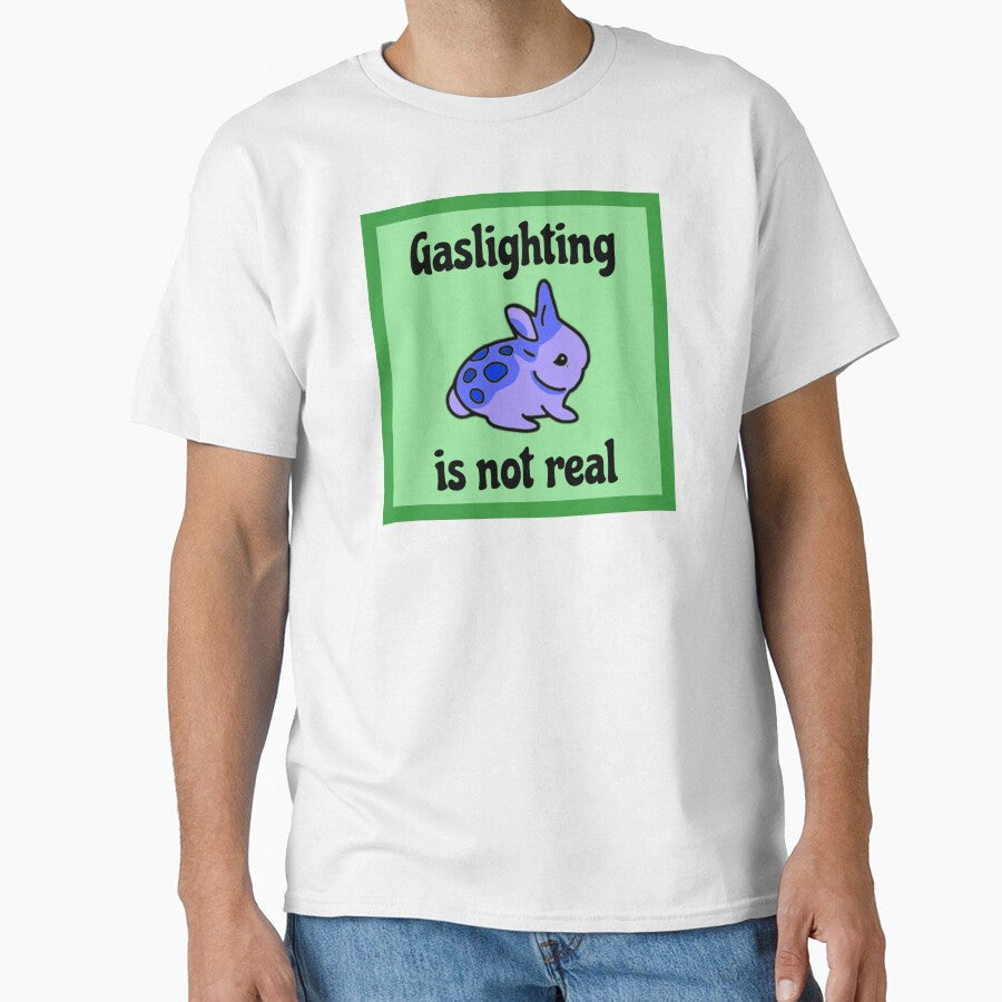 Gaslighting is Not Real - Devil Bunny by wigobun