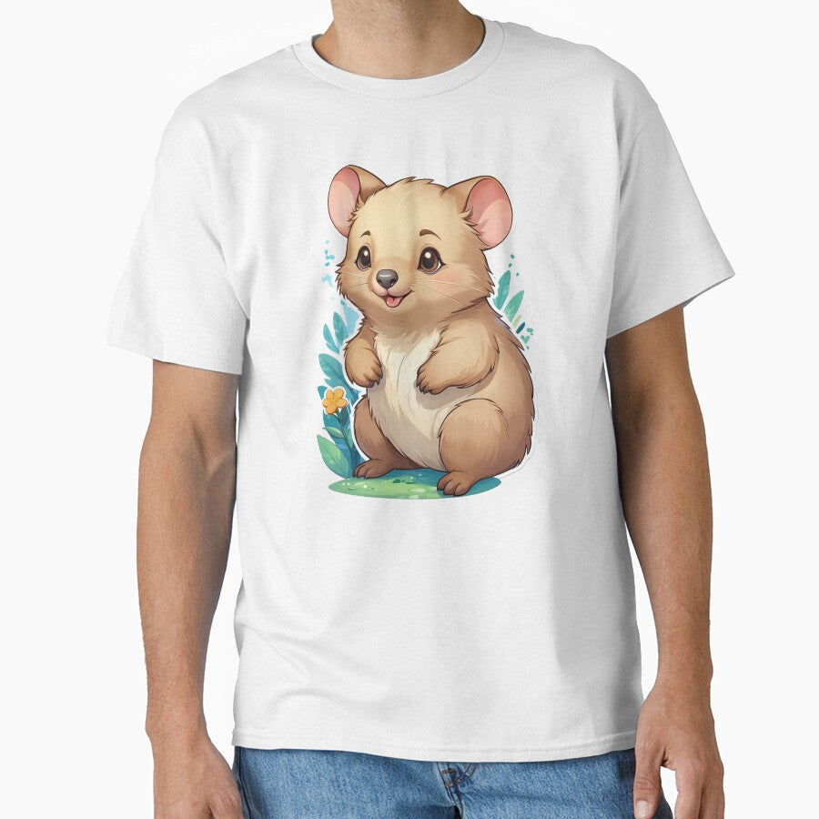 Cute Quokka Smiling by LITHREADS