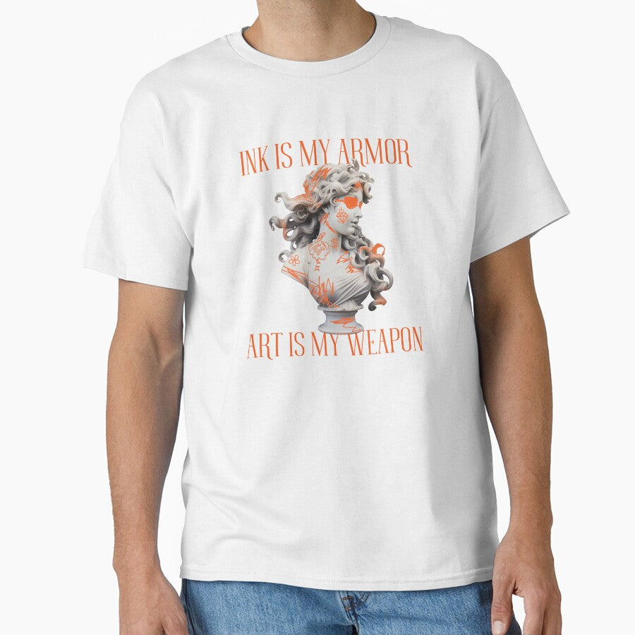 Ink Is My Armor, Art Is My Weapon by Palette Print