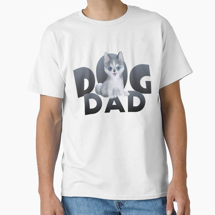 Husky Dog Dad by nenadic