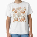 Cute Kawaii Dumpling Seamless Pattern by Marie and Grace Designs