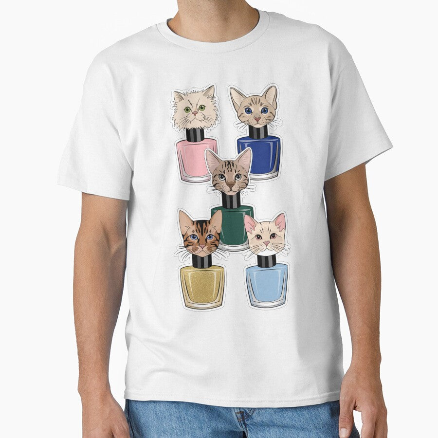 Nail Polish Cat Crew by JediKittenWars