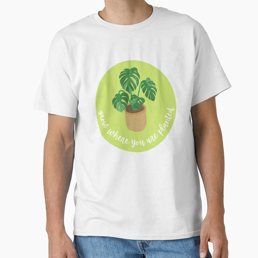 Grow Where You Are Planted (Monstera) by ami.creations