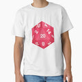 Red d20 by actuallypokesie