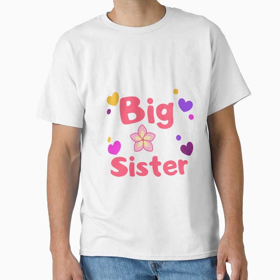 Big Sister New Baby Announcement Tee Big Sister Finally for Future Big Sister by Kaladzishop