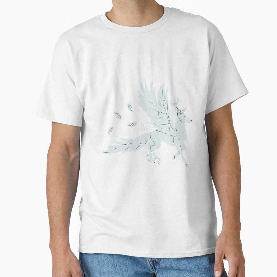Hlifnir The Peryton by Ironic-Mint