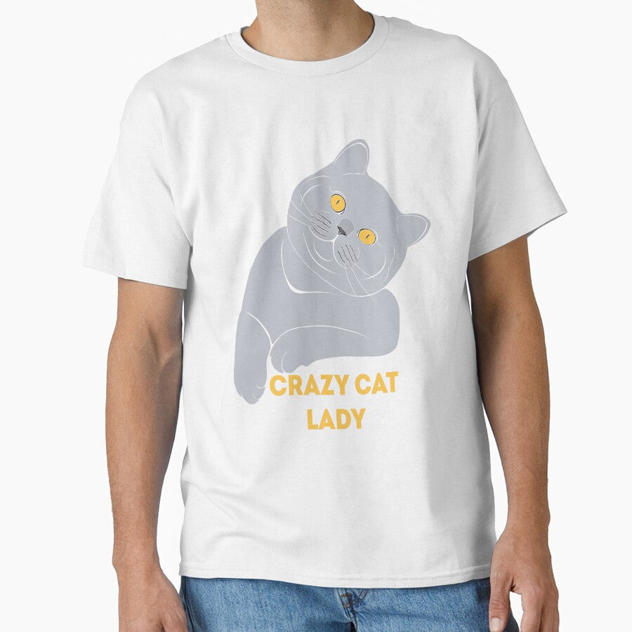 Funny t-shirts for women with the phrase "best cat mom ever" are perfect for any cat lady who wants to show off her love for her feline friends. These designs also feature the phrase "crazy cat lady". by SERGEY OVCHARUK