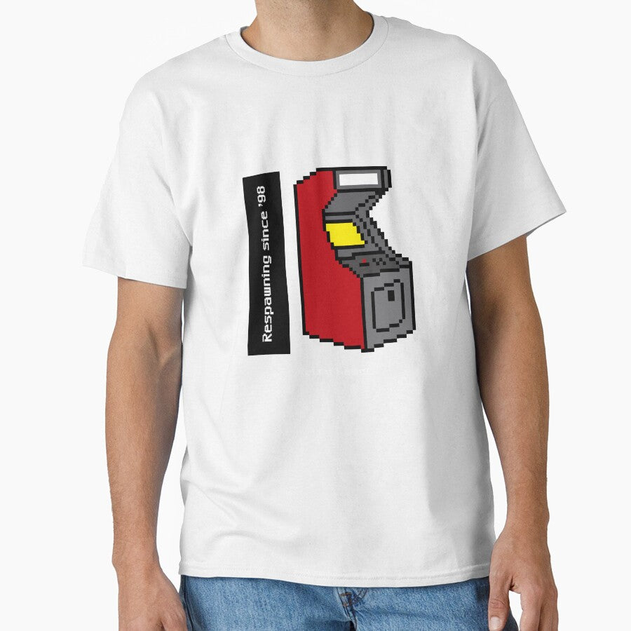 Respawning Since '98 T-Shirt by GamedudeDesigns