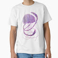 Purple Jellyfish (Transparent Background) by CadenceLG