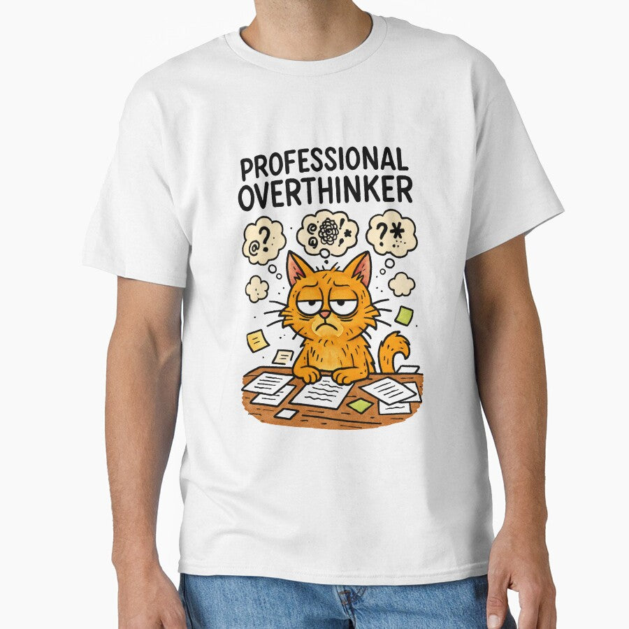 Professional Overthinker – Sarcastic Chaos Brain by catastrocat