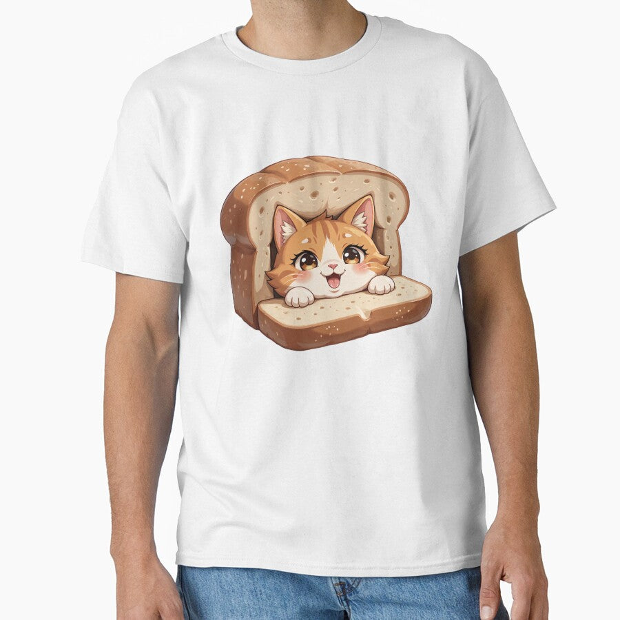 Adorable Cat in Loaf of Bread by Woo's Crazy Shop