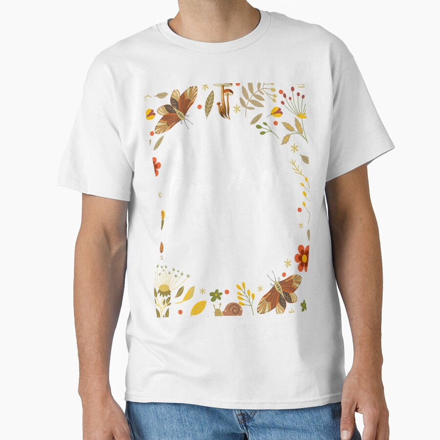 Doing it all for my inner child boho moth mushroom by Allison Sharaf