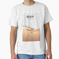 Iran travel poster wall art by Arctic frame studio