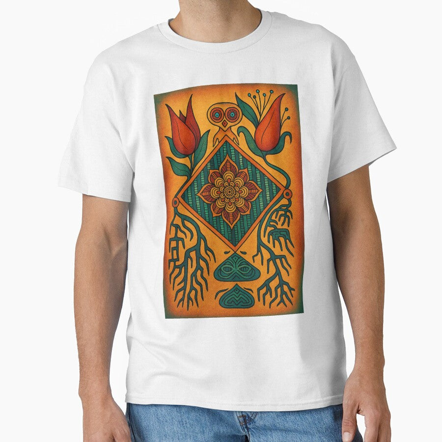 Flower Root Mandala by ArtOfMeowtin