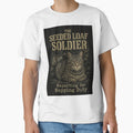 The Seeded Loaf Soldier Funny Tabby Cat 90s Bootleg Tee by catastrocat