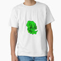 Green Japanese Skull by BrokenC0mb