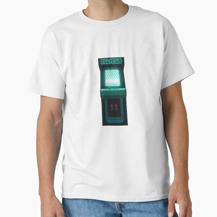 Polybius Arcade Game Machine Cabinet Front Dark Aqua by VoodooCircus