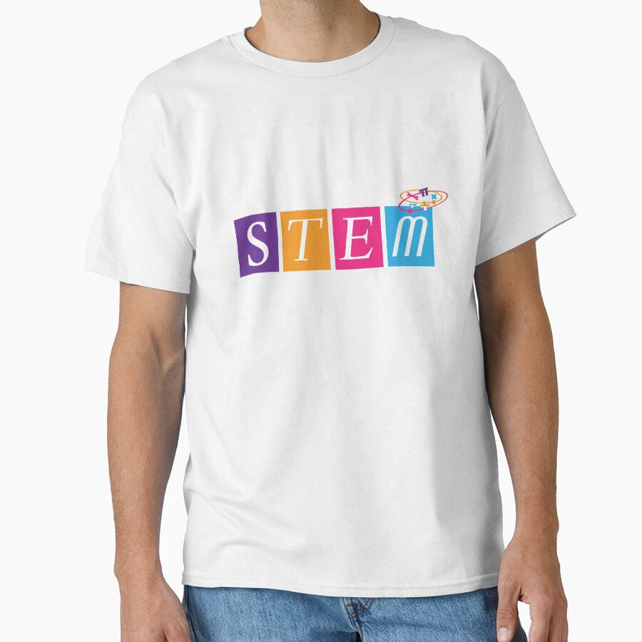 STEM T-Shirt: Science Technology Engineering Math by Mo5tar