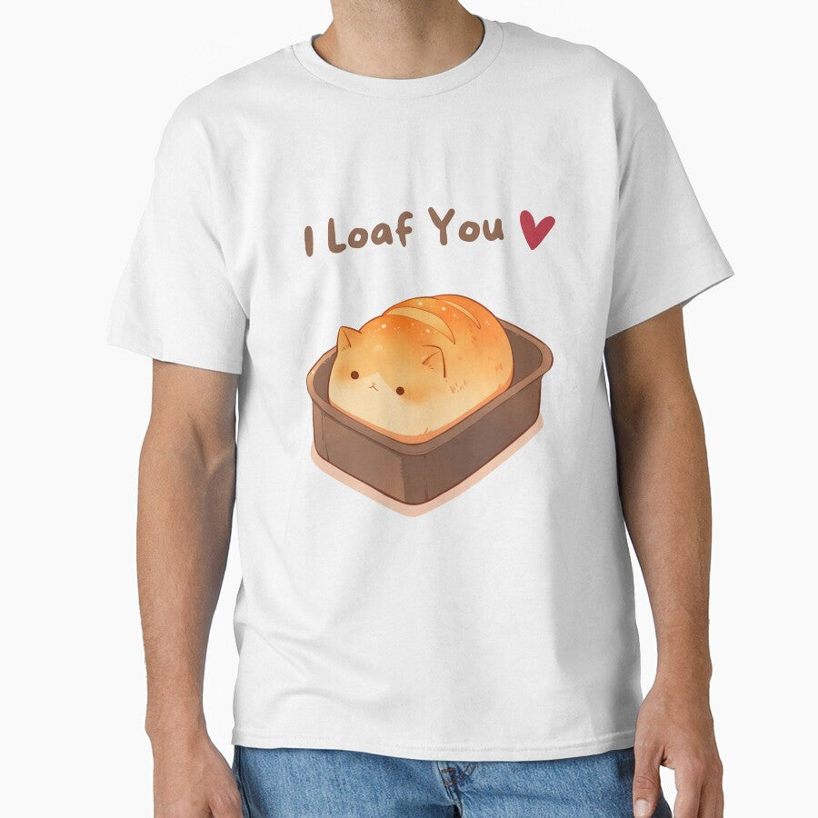 I Loaf you Kawaii Bread Loaf by Mushroomskitty