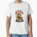I’m Only Talking To My Dog Today Funny Dog Lover Quote Gift T-Shirt Design by Nixora