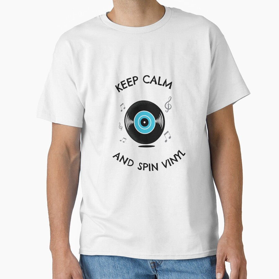 Keep Calm and Spin Vinyl by ReadWearDrink
