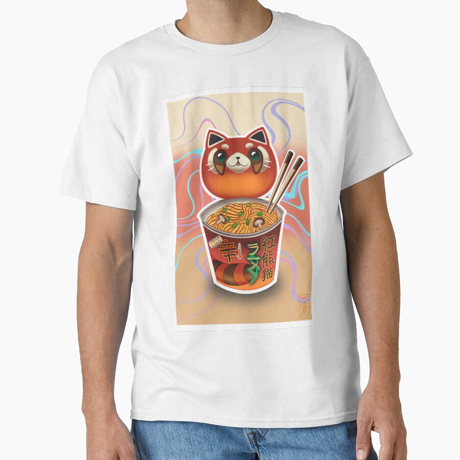 Spicy Red Panda Ramen by CozyCalicoArt