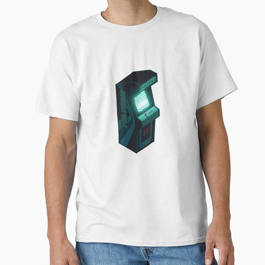 Polybius Arcade Game Machine Cabinet Isometric Dark Aqua by VoodooCircus